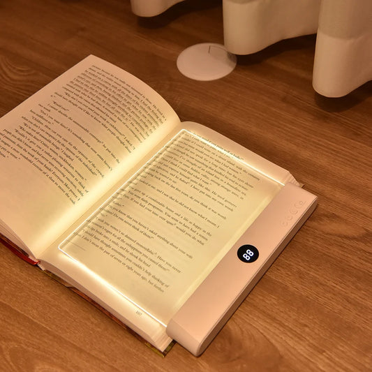 Luz de lectura recargable para la cama