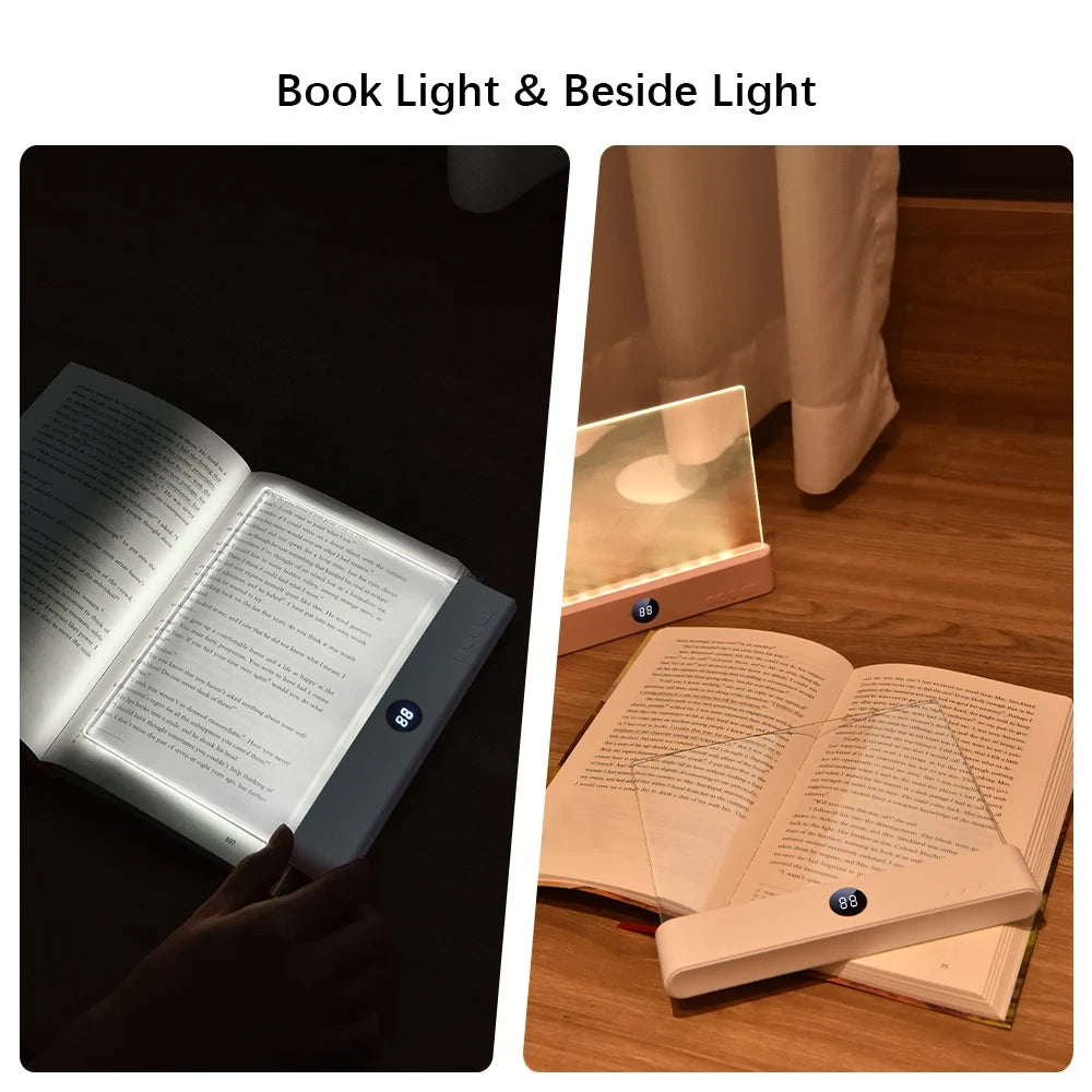 Luz de lectura recargable para la cama