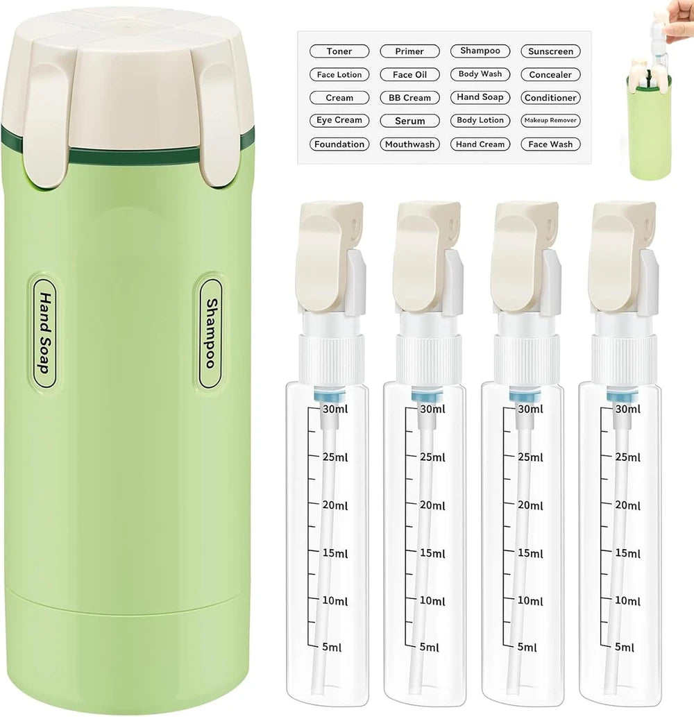 Dispensador de Viaje 4 en 1